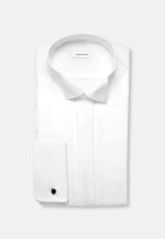 Regular Smokinghemd Uni in Weiß |  Seidensticker Onlineshop