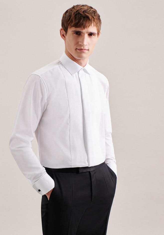 Regular Gala Uni dans Blanc | Boutique en ligne Seidensticker