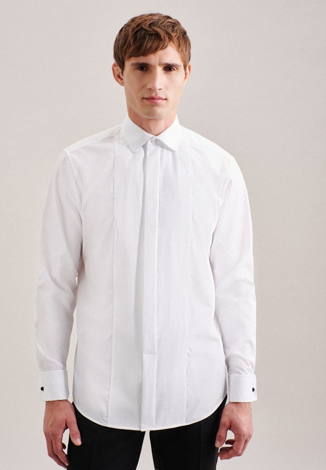 Regular Gala Uni in Blanc |  Seidensticker Onlineshop