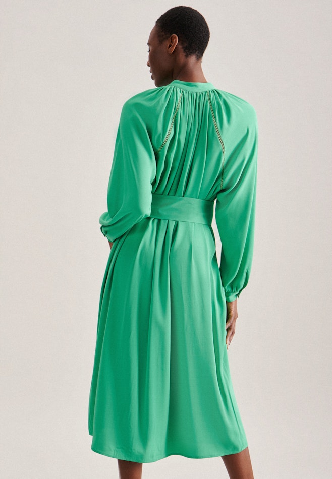 Collar Dress in Green | Seidensticker Onlineshop