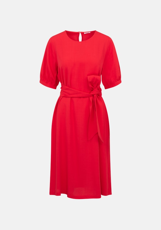 Crew Neck Dress in Red |  Seidensticker Onlineshop
