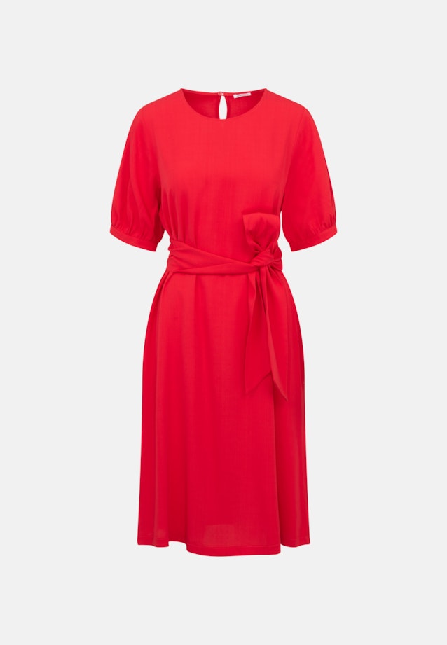 Crew Neck Dress in Red |  Seidensticker Onlineshop