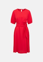 Krepp Midi Kleid in Rot |  Seidensticker Onlineshop