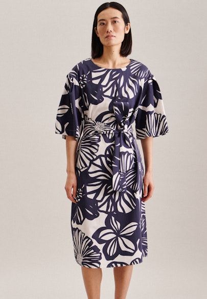 Dress Print in Dark Blue |  Seidensticker Onlineshop