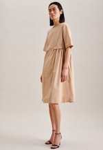 Robe Regular Manche Courte in Beige |  Seidensticker Onlineshop