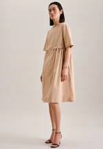 Kleid Uni in Beige |  Seidensticker Onlineshop