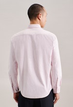 Oxford Casual Hemd in Regular mit Button-Down-Kragen in Rosa/Pink |  Seidensticker Onlineshop