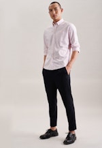 Regular Chemise décontractée rayures in Rose Fuchsia |  Seidensticker Onlineshop