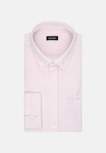 Oxford Casual Hemd in Regular mit Button-Down-Kragen in Rosa/Pink |  Seidensticker Onlineshop