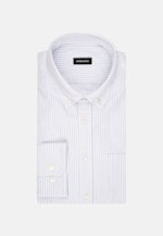 Regular Chemise décontractée rayures in Bleu Clair |  Seidensticker Onlineshop