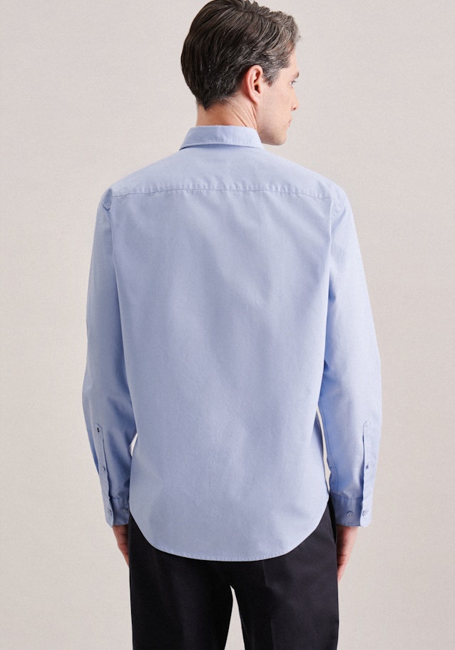 Casual Shirt in Regular with Button-Down-Collar in Light Blue | Seidensticker Onlineshop