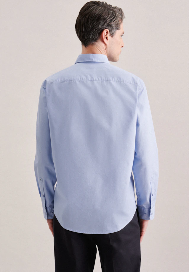 Regular Casual shirt Uni in Light Blue |  Seidensticker Onlineshop