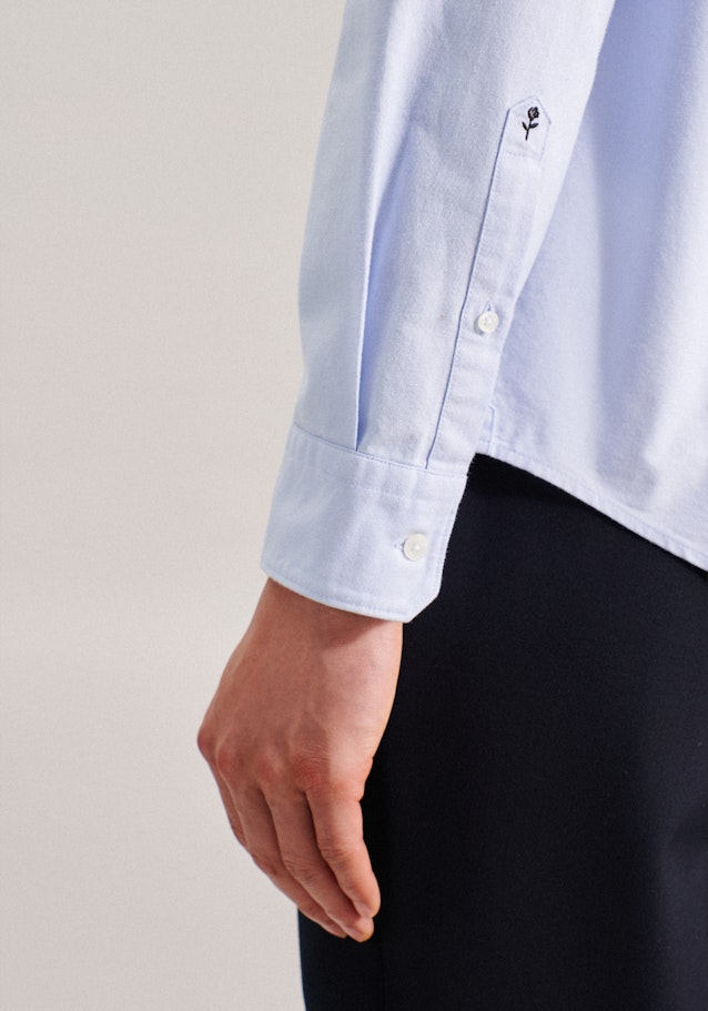 Casual Shirt in Regular with Button-Down-Collar in Light Blue |  Seidensticker Onlineshop