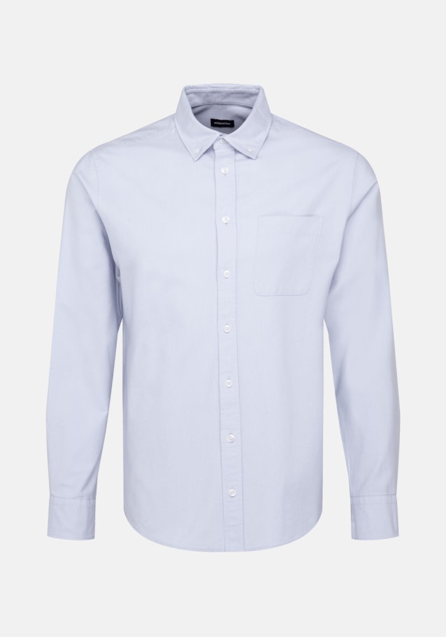 Regular Casual Hemd Uni in Hellblau | Seidensticker Onlineshop