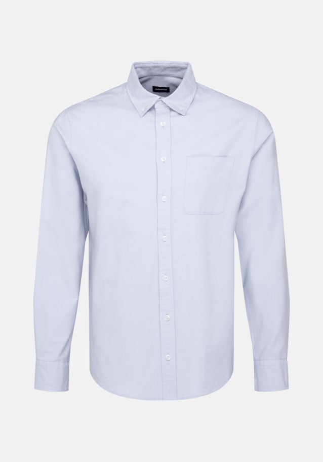 Oxford Casual Hemd in Regular mit Button-Down-Kragen in Hellblau |  Seidensticker Onlineshop