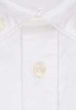 Regular Chemise décontractée Uni in Blanc |  Seidensticker Onlineshop