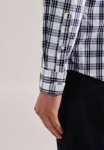 Twill Casual Hemd in Regular mit Button-Down-Kragen in Dunkelblau |  Seidensticker Onlineshop