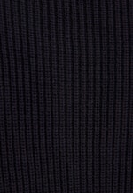 Regular Veste en maille Uni in Bleu Foncé |  Seidensticker Onlineshop