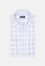 Twill Casual Hemd in Regular mit Button-Down-Kragen in Hellblau |  Seidensticker Onlineshop