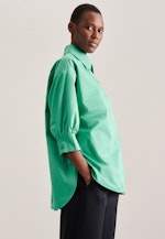 Kraag Overgooi-Blouse in Groen |  Seidensticker Onlineshop