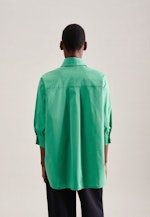 Kraag Overgooi-Blouse in Groen |  Seidensticker Onlineshop