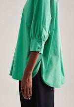 Kraag Overgooi-Blouse in Groen |  Seidensticker Onlineshop