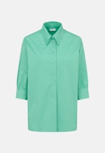 Kraag Overgooi-Blouse in Groen |  Seidensticker Onlineshop