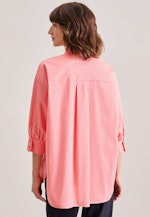 3/4-Arm Popeline Schlupfbluse in Rosa/Pink |  Seidensticker Onlineshop