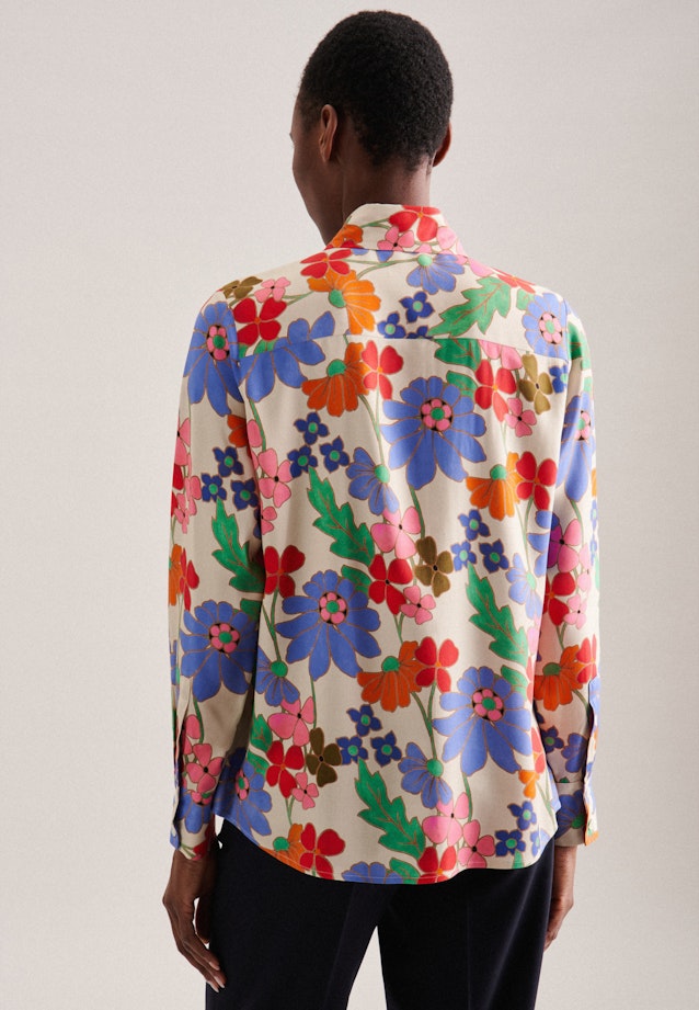 lange Arm Twill Shirtblouse in Ecru | Seidensticker Onlineshop