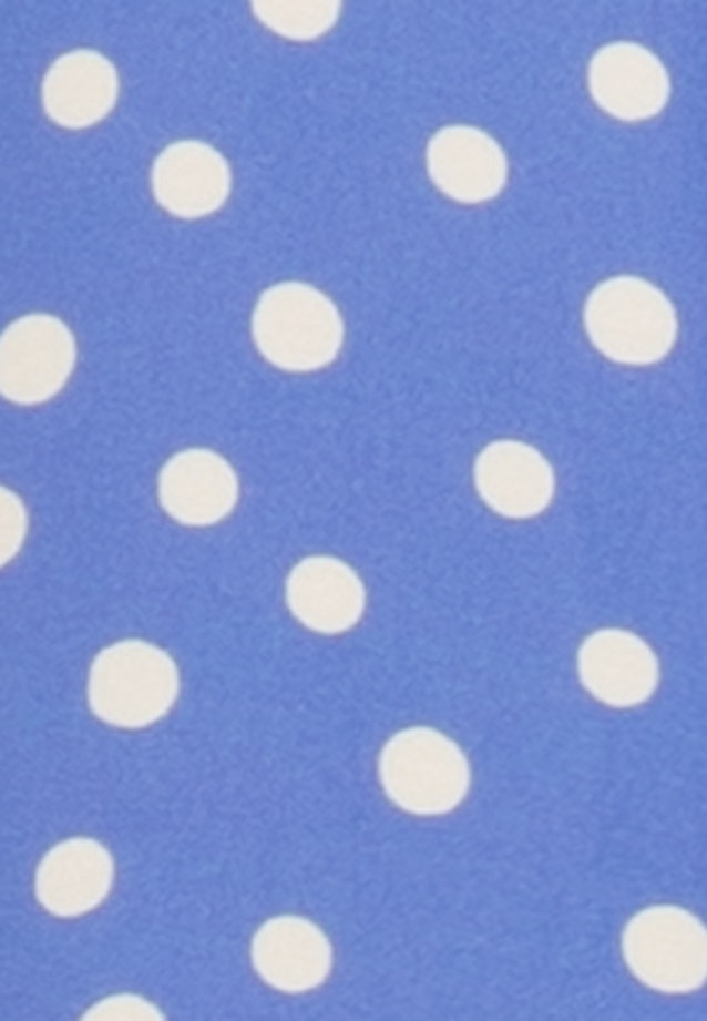 Long sleeve Plain weave Shirt Blouse in Medium Blue |  Seidensticker Onlineshop