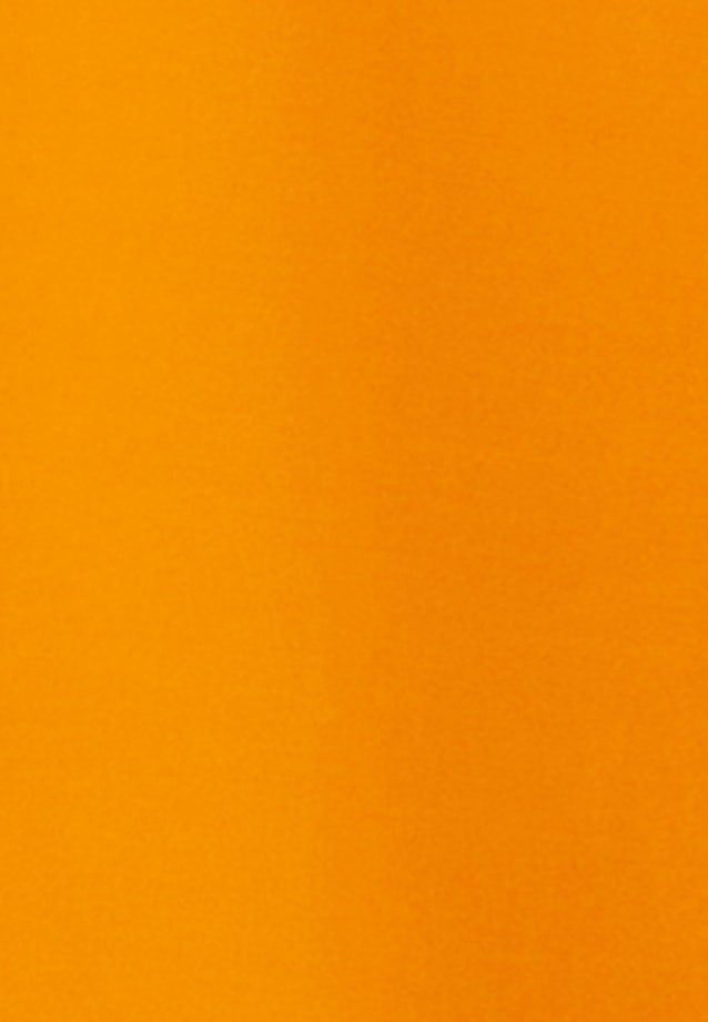 Leinwandbindung Midi Kleid in Orange |  Seidensticker Onlineshop