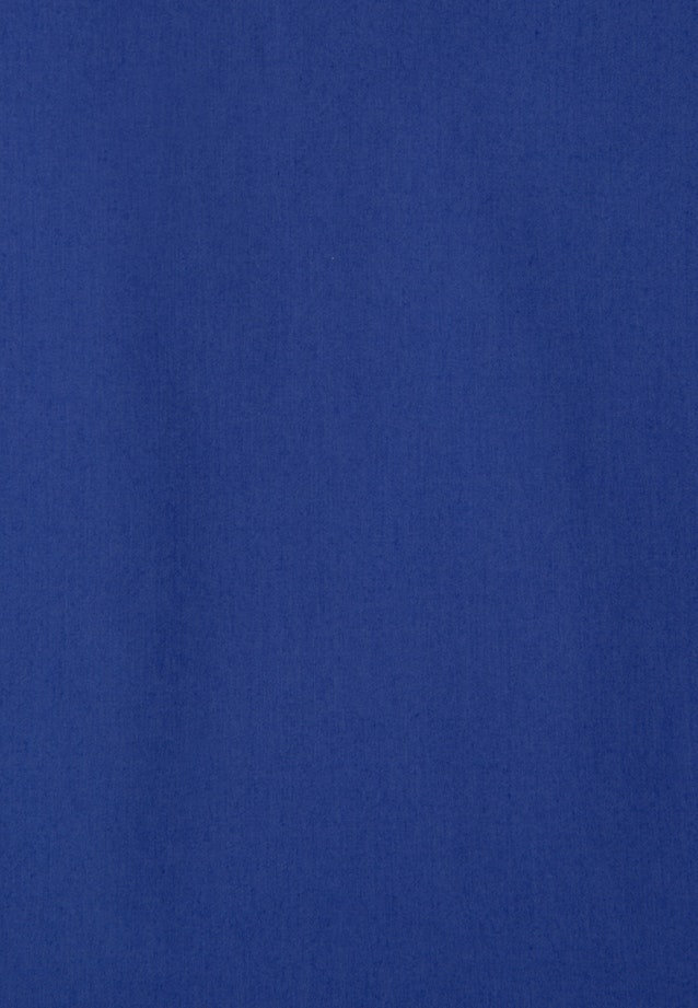 Kragen Hemdbluse Regular in Mittelblau |  Seidensticker Onlineshop