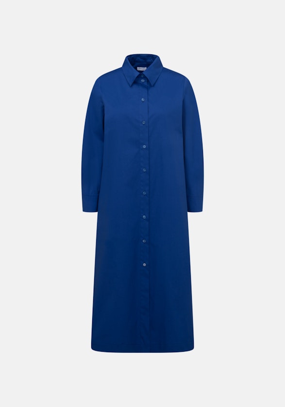 Satin Maxi Kleid in Mittelblau |  Seidensticker Onlineshop