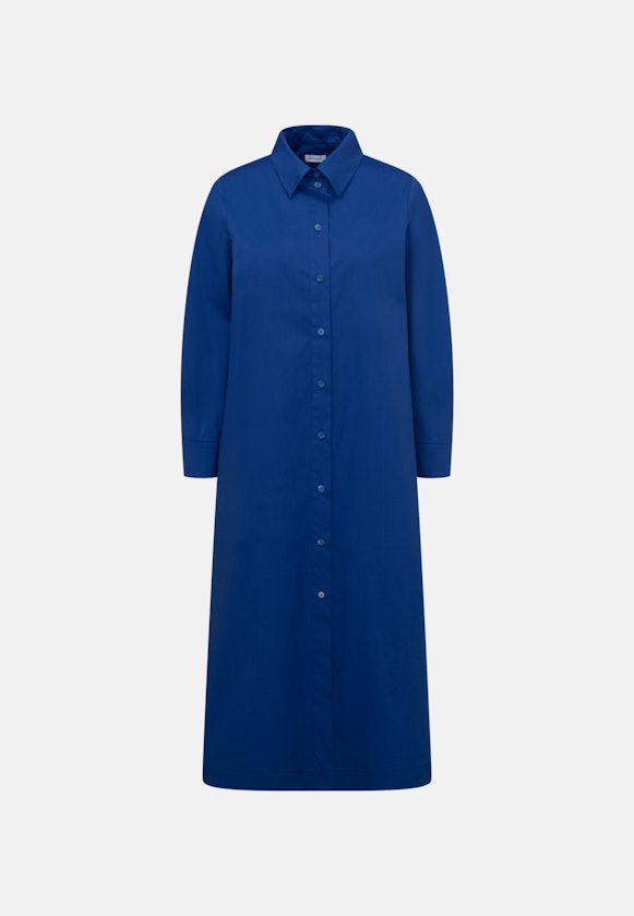 Satin Maxi Kleid in Mittelblau |  Seidensticker Onlineshop