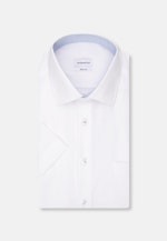 Regular Chemise d'affaires Uni in Blanc |  Seidensticker Onlineshop