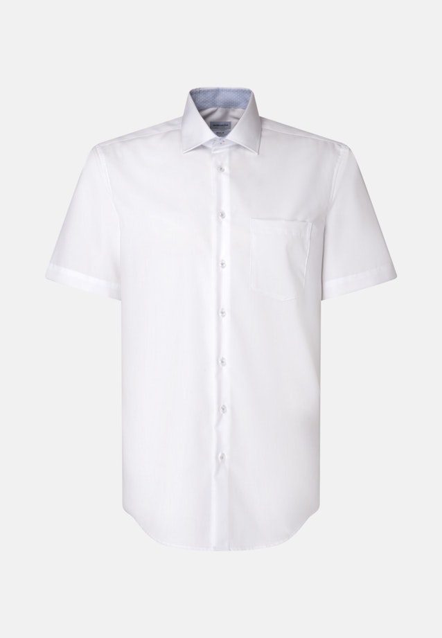 Regular Chemise d'affaires Uni in Blanc |  Seidensticker Onlineshop