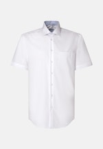 Regular Chemise d'affaires Uni in Blanc |  Seidensticker Onlineshop