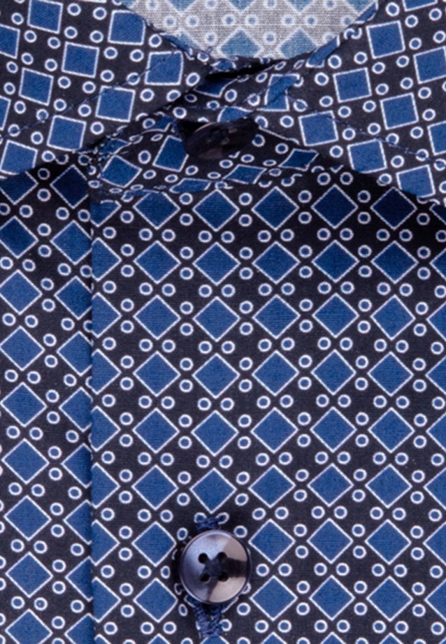 Comfort Chemise d'affaires Imprimé in Bleu Foncé |  Seidensticker Onlineshop