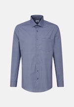 Comfort Chemise d'affaires Imprimé in Bleu Foncé |  Seidensticker Onlineshop
