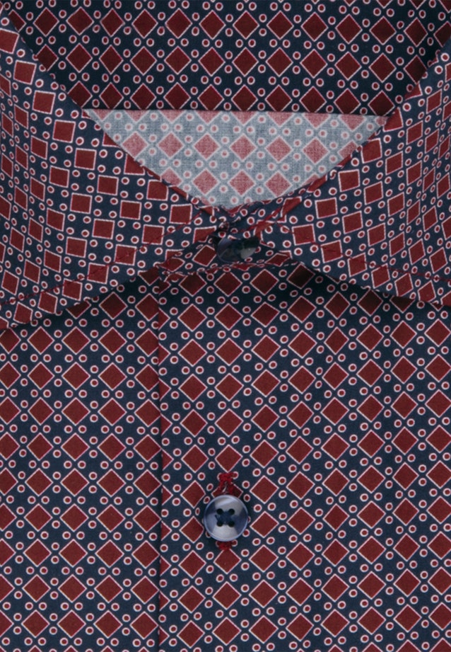 Comfort Business shirt Print in Red |  Seidensticker Onlineshop