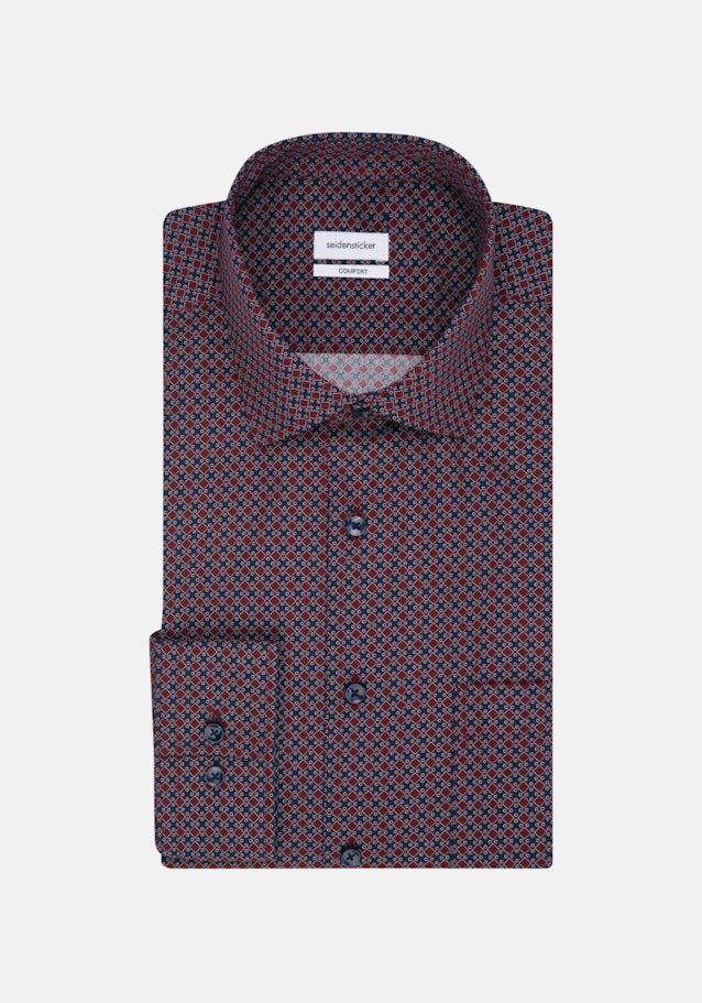 Business Shirt in Comfort with Kent-Collar in Red |  Seidensticker Onlineshop