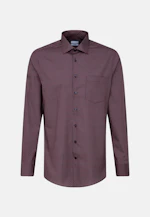 Comfort Business Hemd Druck in Rot |  Seidensticker Onlineshop
