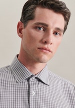 Comfort Business shirt Check in Grey |  Seidensticker Onlineshop