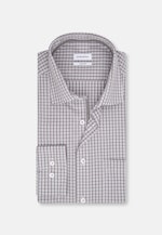 Comfort Business shirt Check in Grey |  Seidensticker Onlineshop