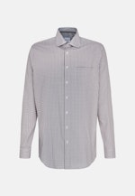 Comfort Business shirt Check in Grey |  Seidensticker Onlineshop