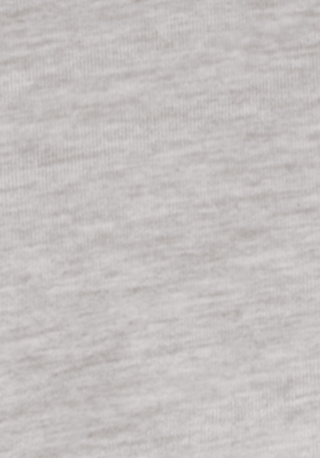 Gerader Schnitt (Normal-Fit) Sweat-Jacke Uni in Grau | Seidensticker Onlineshop