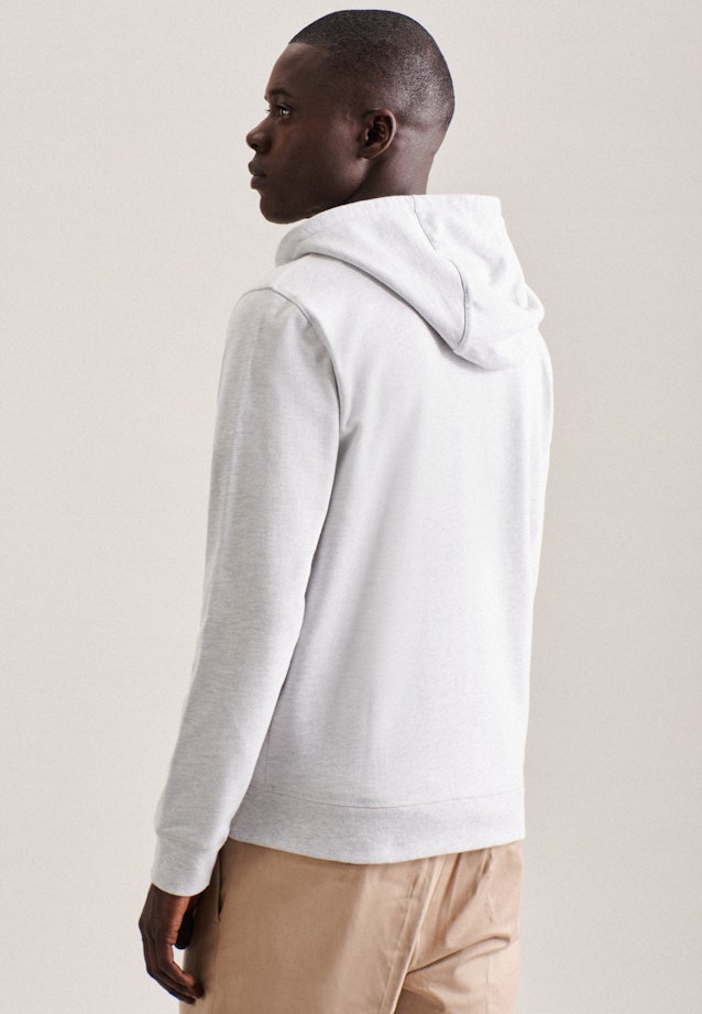 Hood Sweat jacket in Grey | Seidensticker Onlineshop