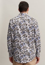 Regular Chemise d'affaires Floral in Vert |  Seidensticker Onlineshop