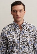 Regular Chemise d'affaires Floral in Vert |  Seidensticker Onlineshop