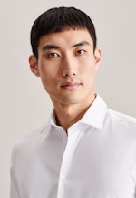 Slim Chemise Performance Uni in Blanc |  Seidensticker Onlineshop